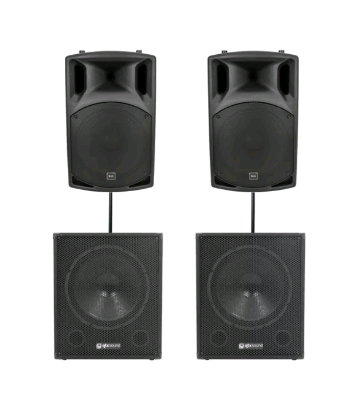 powered speakers gumtree